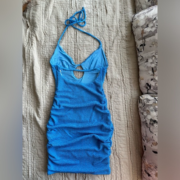 Thatssofetch Blue Mini Dress - Picture 2 of 4